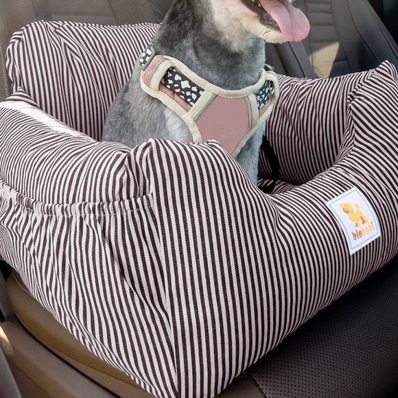 Blobobi Dog Car Seat for Medium Dogs or Cats,Dog Booster Seat with Storage - Picture 2 of 2